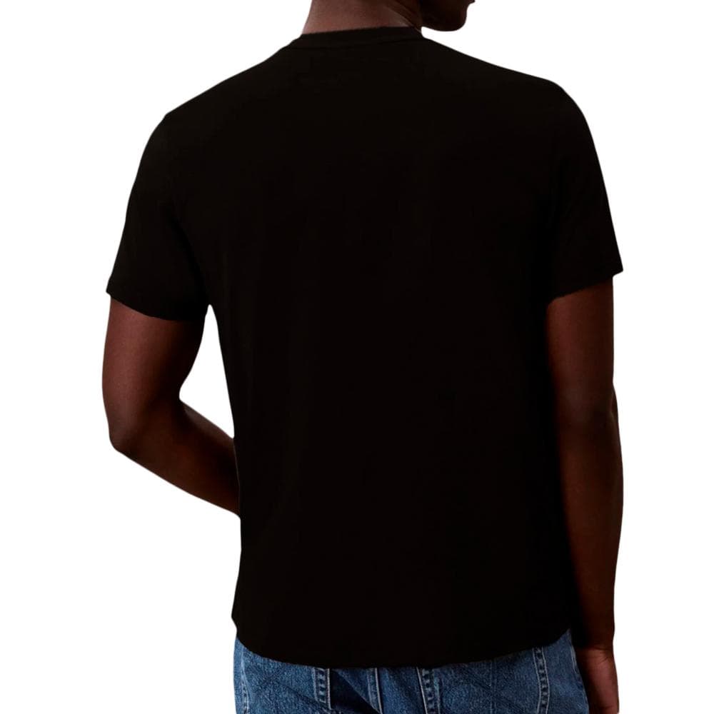 T-Shirt Noir Homme Calvin Klein Jeans Classic 2