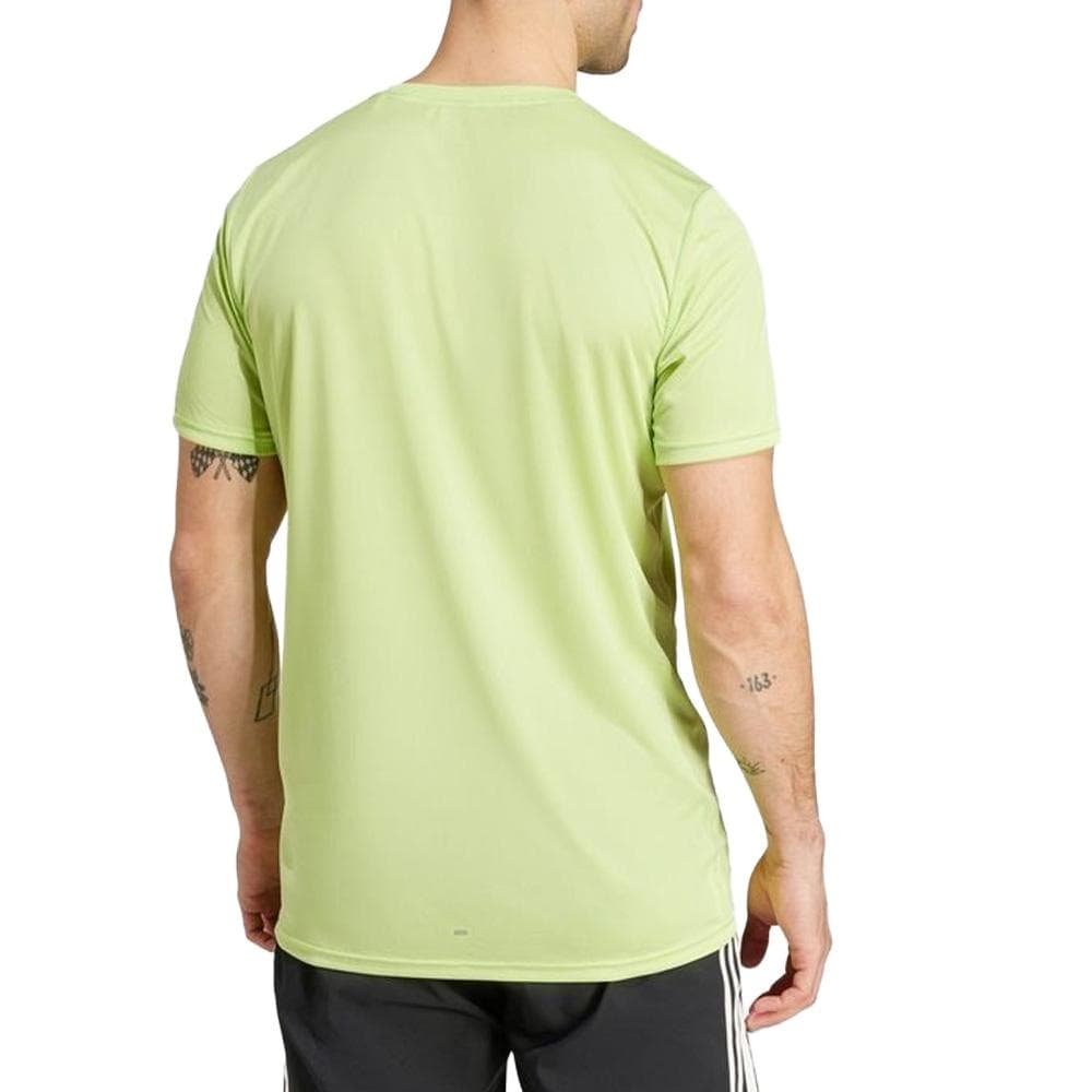 T-shirt Vert Homme Adidas Run It 2