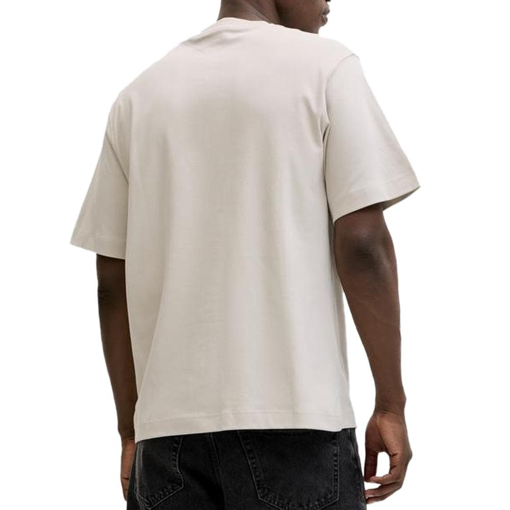 T-shirt Beige Homme Jack & Jones Neck 2