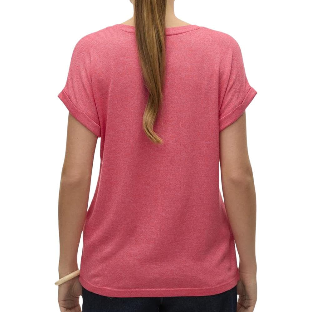 T-Shirt Rose Fuchsia Femme Vero Moda Brianna 10291353 2
