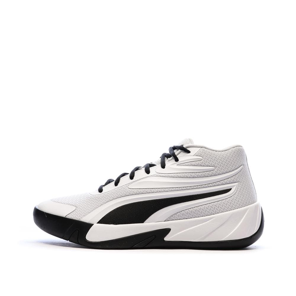 Chaussures de Baskets Grises/Blanches Homme Puma Court Pro 1