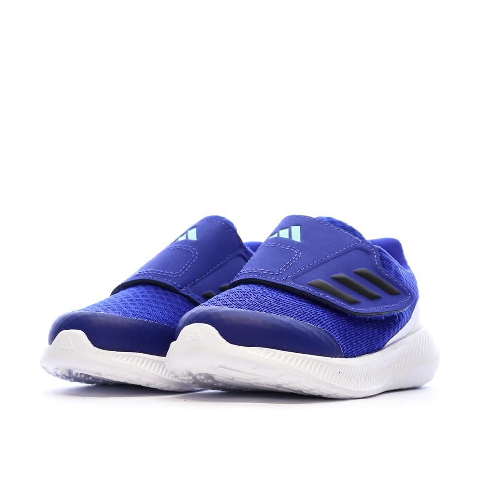 Baskets Bleu Garçon Adidas Runfalcon 3.0 Ac 6