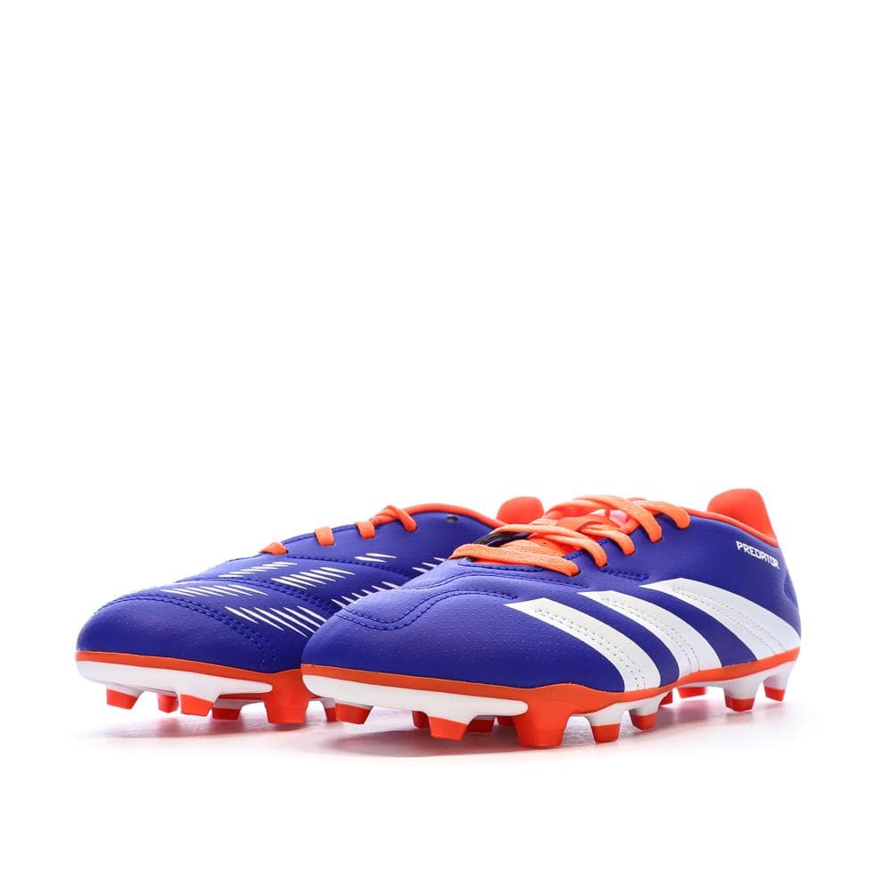 Chaussures de Foot Bleu Junior Adidas Predator Club FxG 6