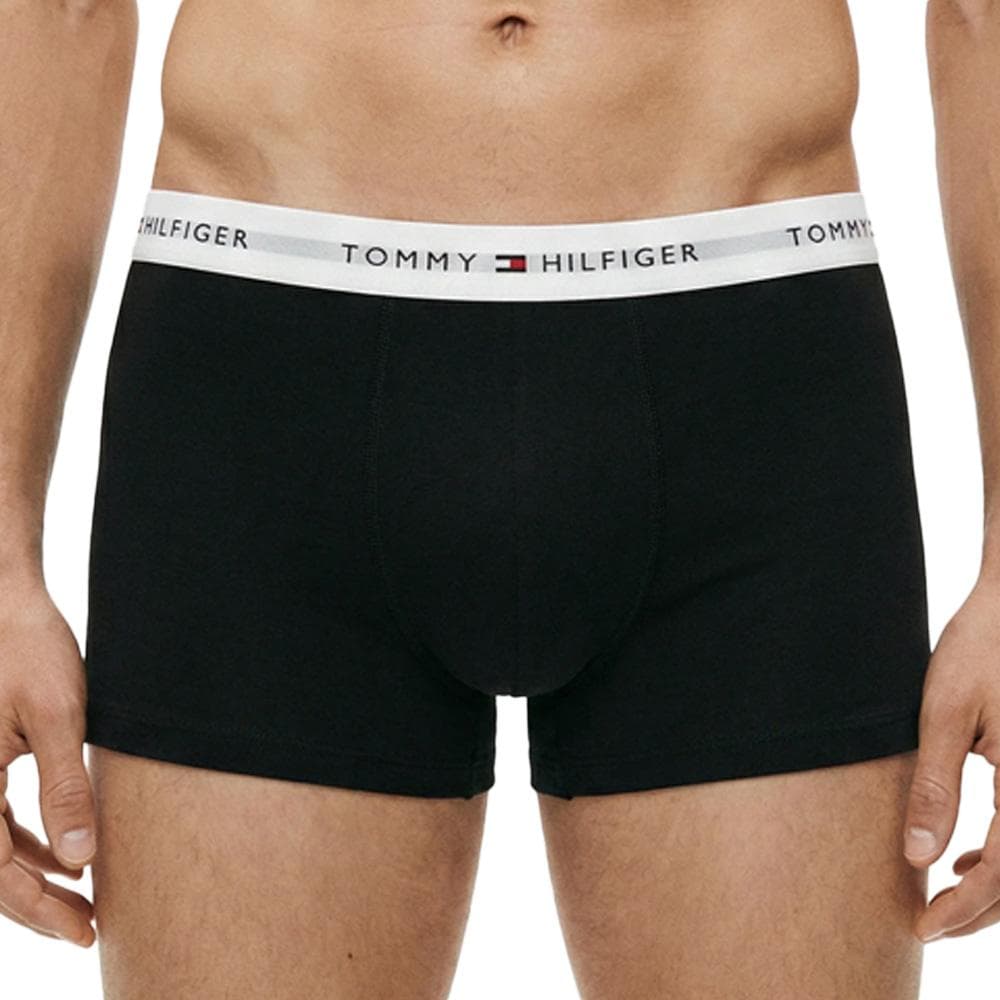 X3 Boxers Noir Homme Tommy Hilfiger Low Rise Trunk 2