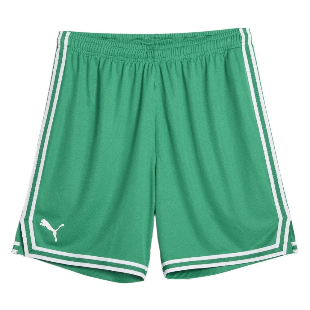 Short de Basketball Vert Homme Puma Hoops Team Game Short 1