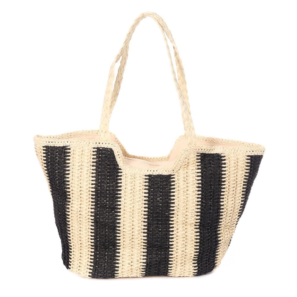 Sac de Plage Naturel/Noir Femme Gérard Pasquier 2