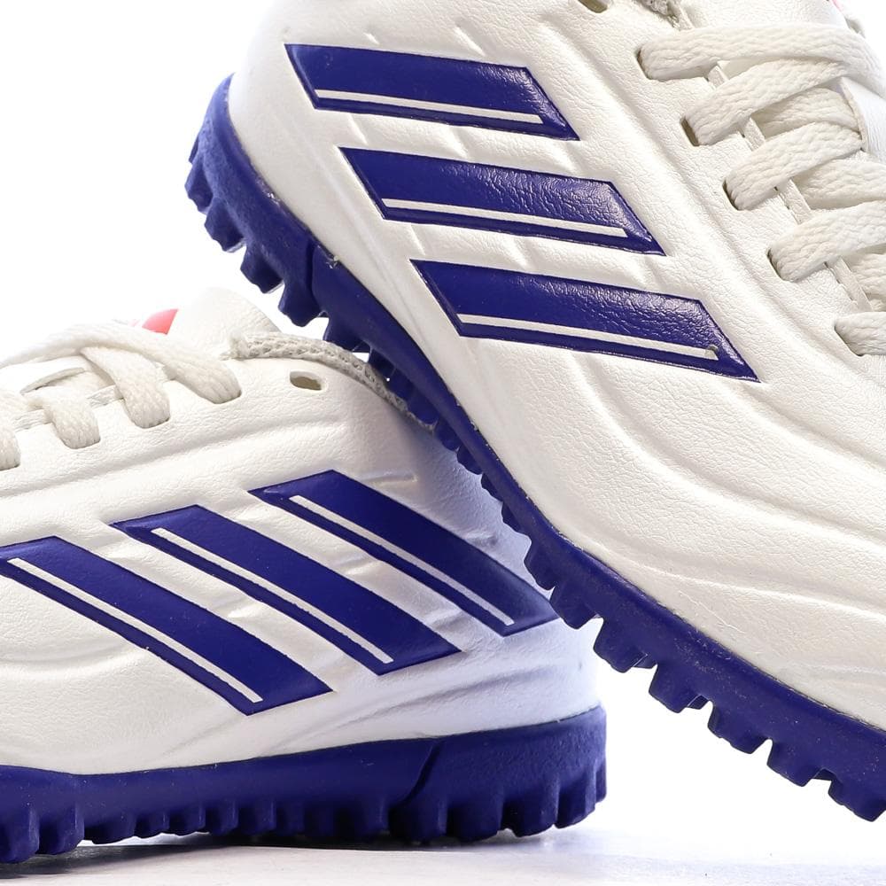 Chaussures de Futsal Blanches/Bleu Garçon Adidas Copa Pure 2 7