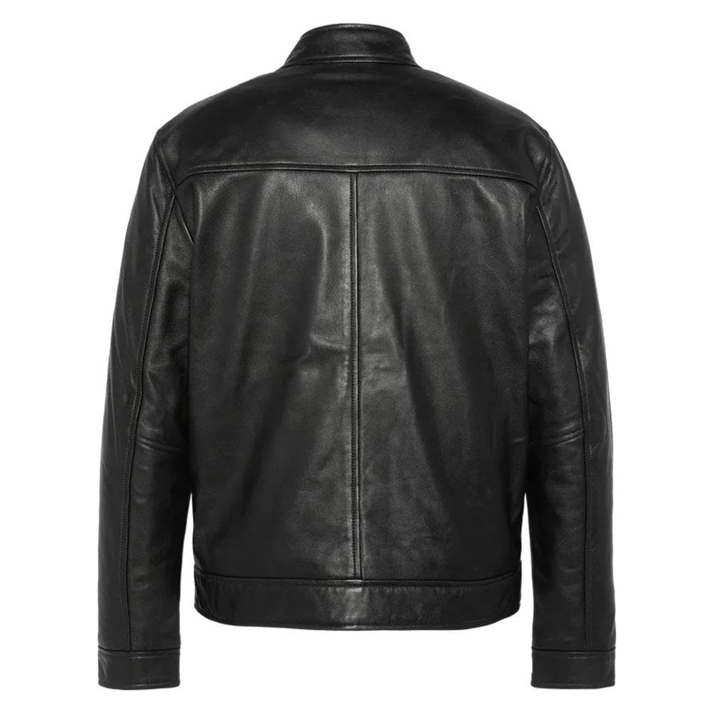 Blouson en cuir Noir Homme Schott Blouson WILLIAM 2