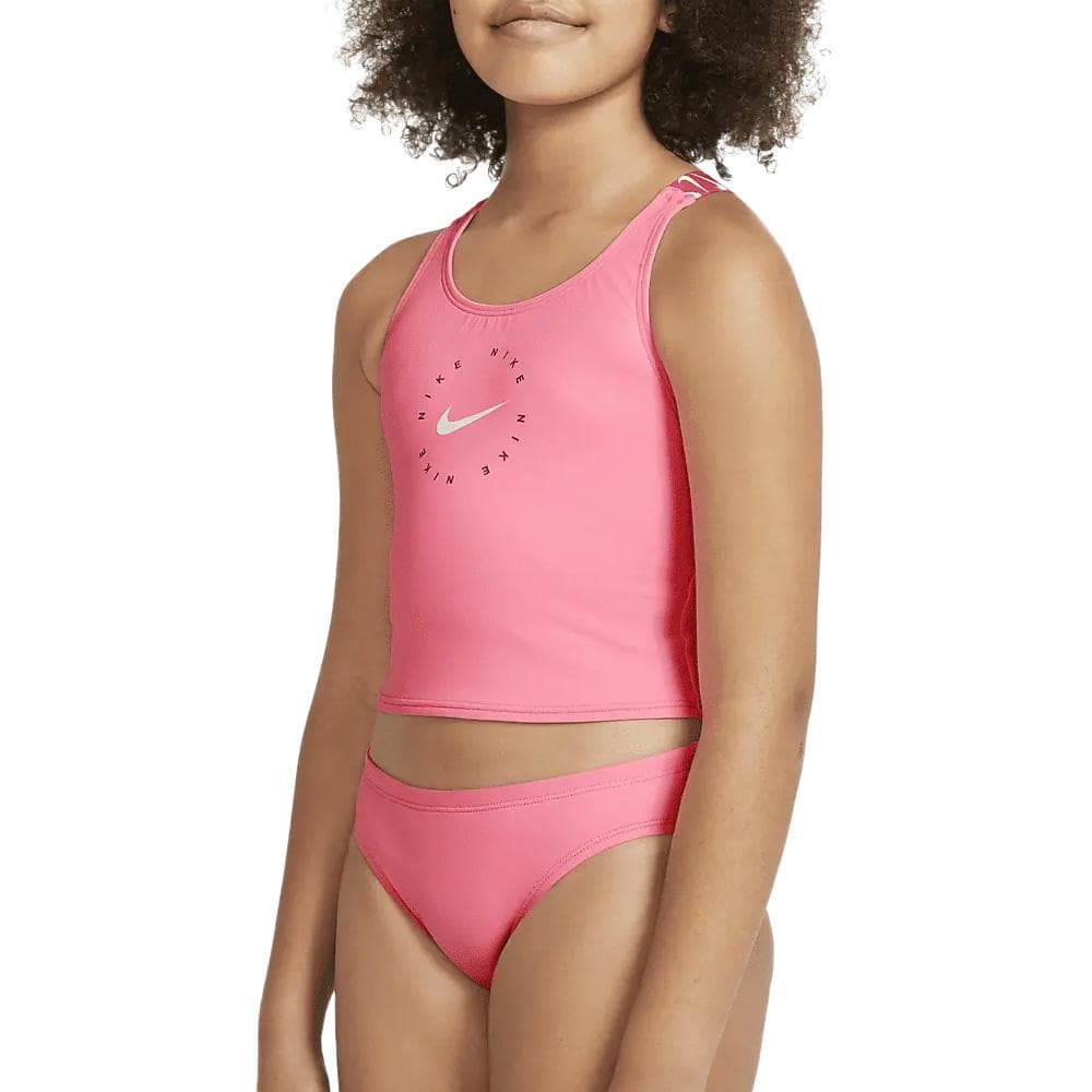 Maillot de bain 2 pieces Rose Fille Nike NESSB716 1