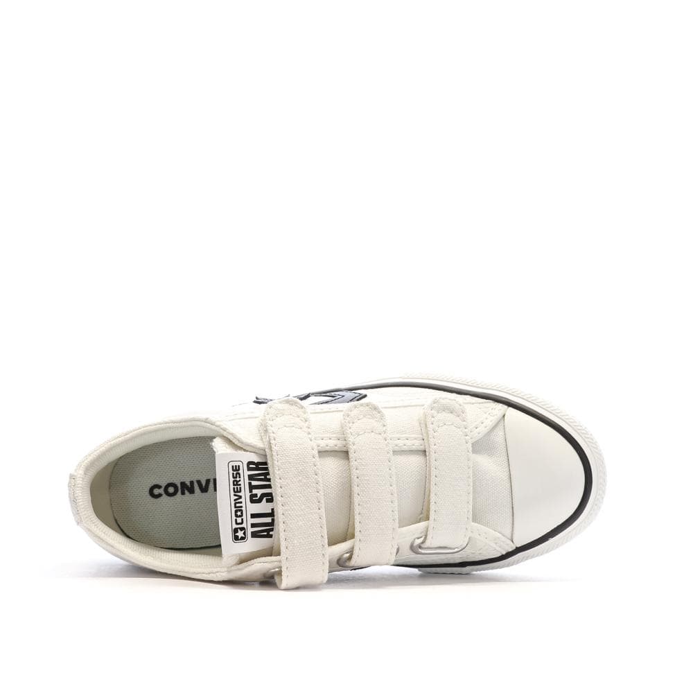 Baskets Blanches/Marines Garçon Converse Star Player 4