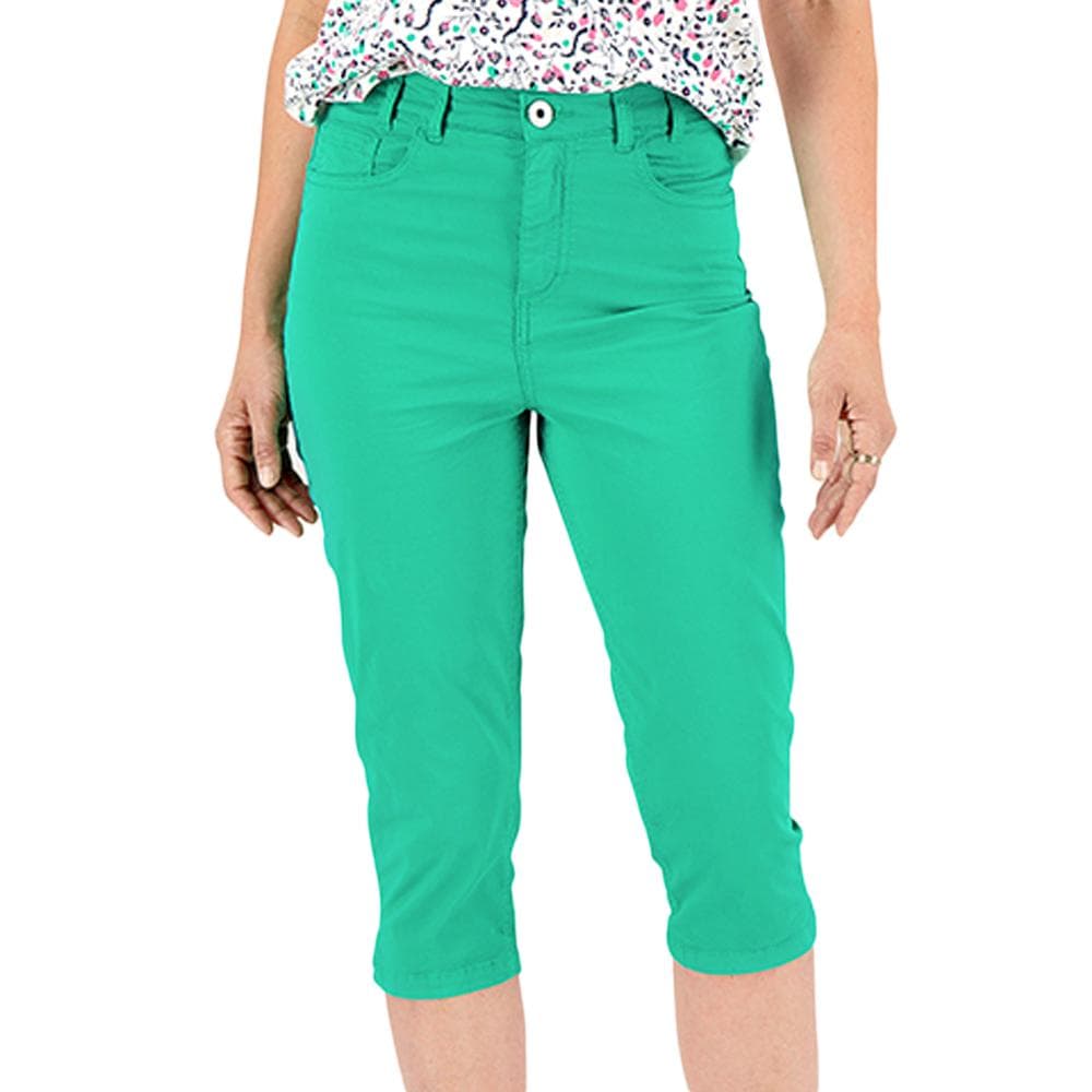 Pantacourt Corsaire Vert Femme TBS SANTACOR 1