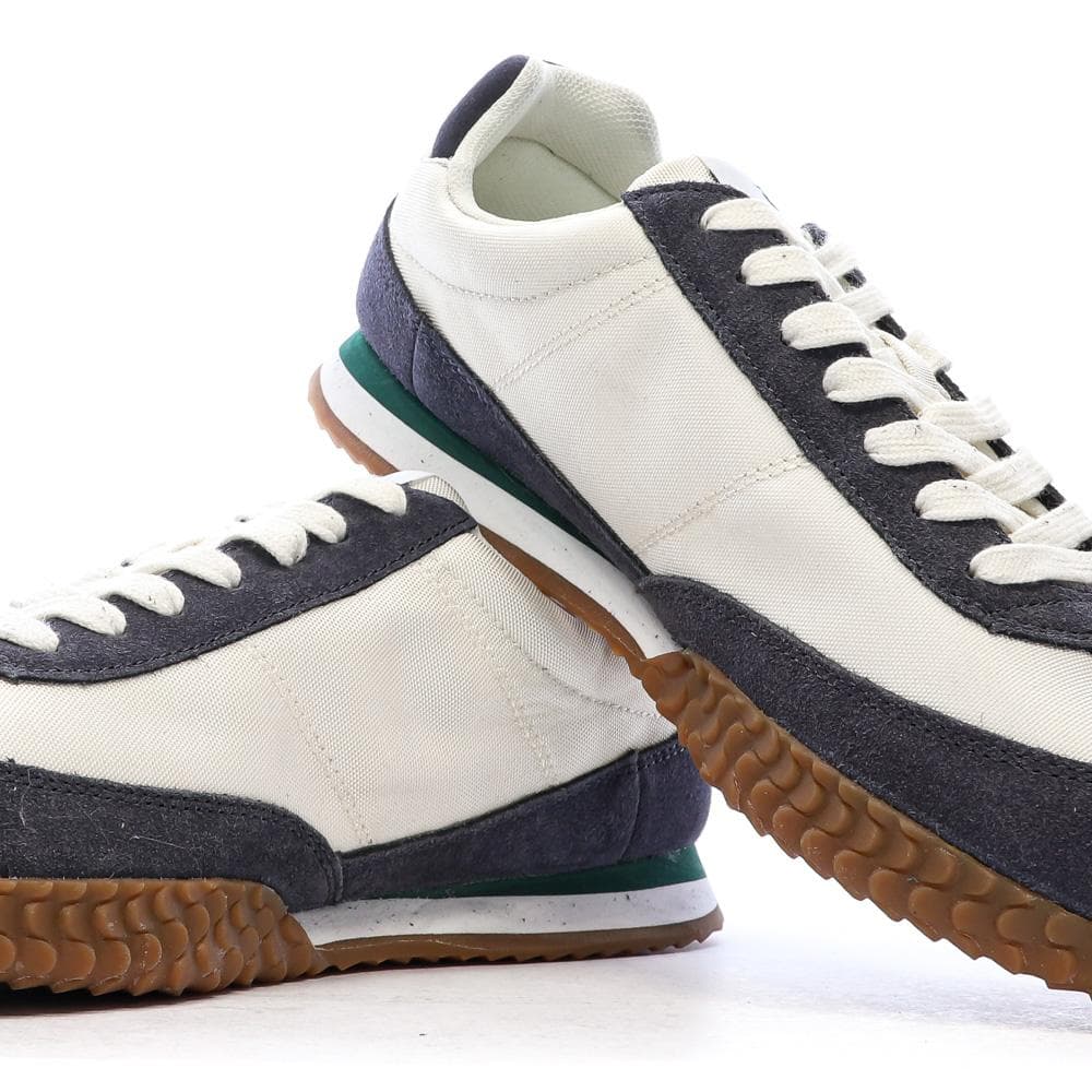 Baskets Ecru/Bleu Homme Le Coq Sportif Veloce 7