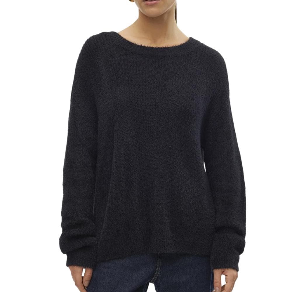 Pull Noir Femme Vero Moda Puff 1