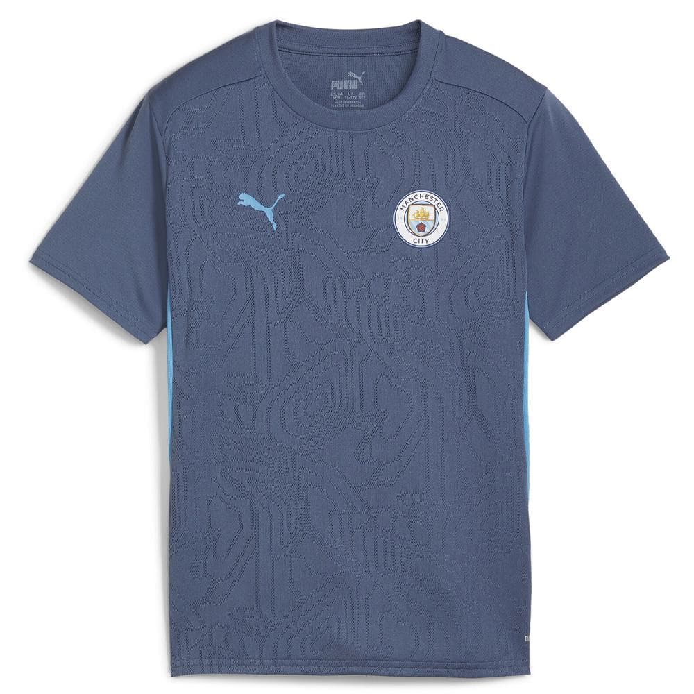 Manchester City Maillot d'entraînement Bleu Garçon Puma 2024/25 1