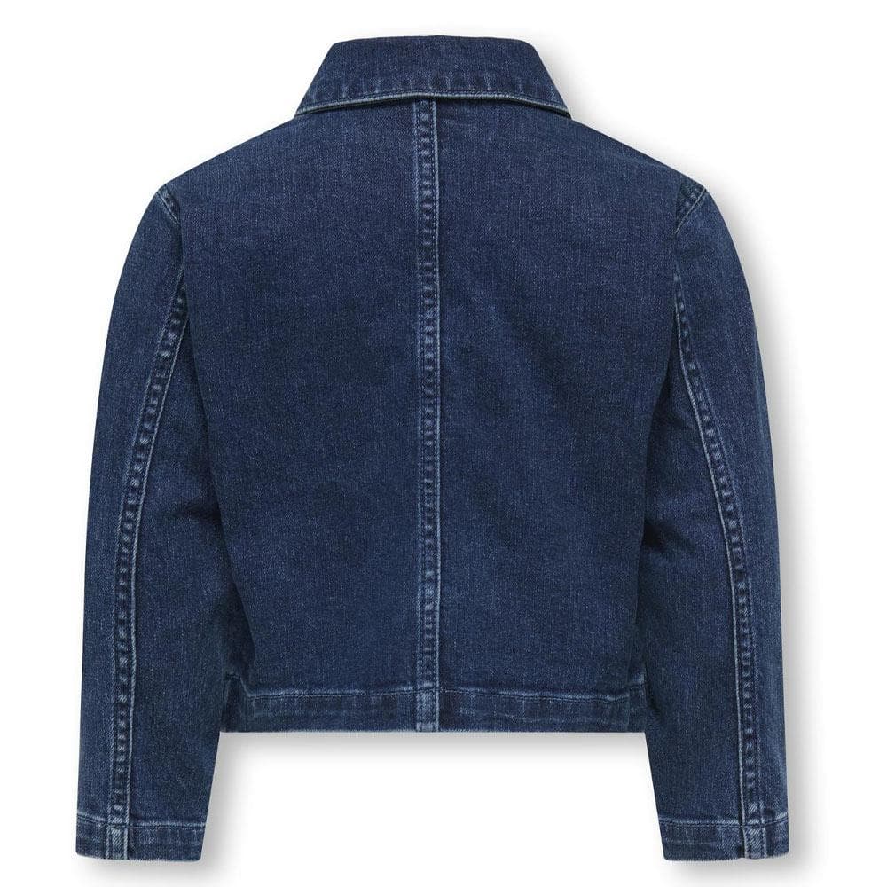 Veste en Jean Bleu Foncé Fille ONLY Heart 2