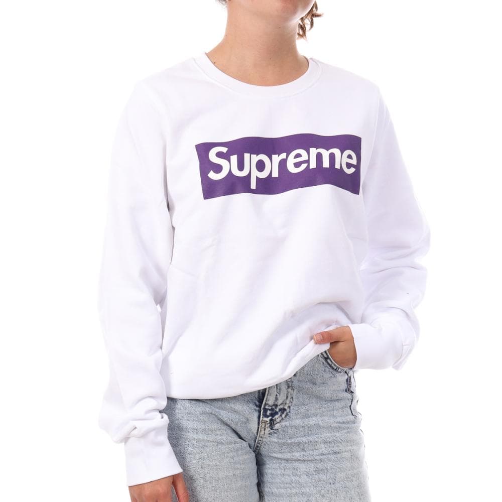 Sweat Blanc/Violet Femme Supreme Grip Maya 1