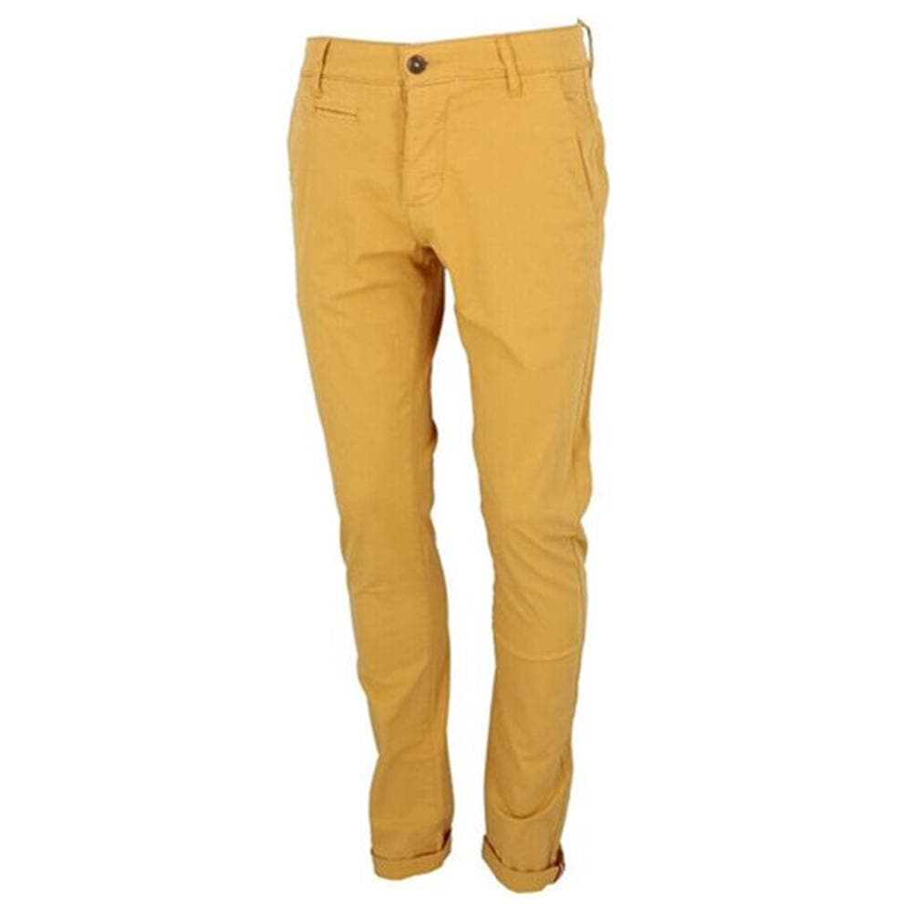 Chino Jaune Moutarde Homme La Maison Blaggio Tenali 1