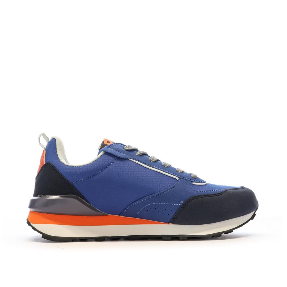 Baskets Bleu/Blanc/Orange Homme Lotto Twenty 5 2