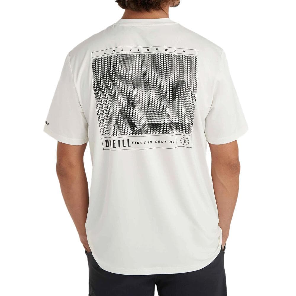 T-Shirt Blanc Homme O'Neill Polygienes 2