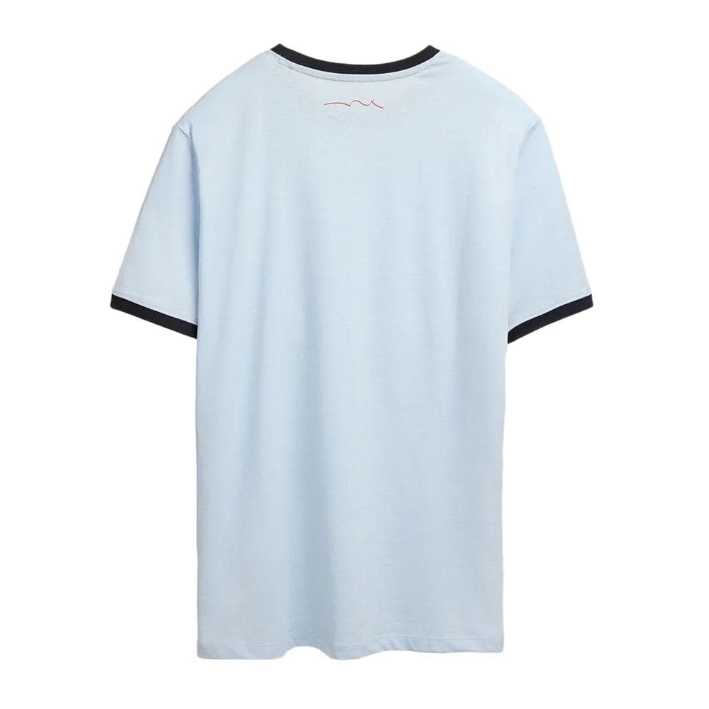 T-shirt Bleu Homme Teddy Smith 2R 11016811D 2