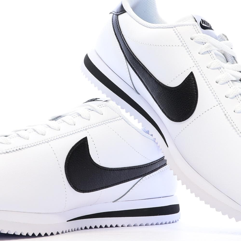 Baskets Blanc/Noir Homme Nike Cortez 7