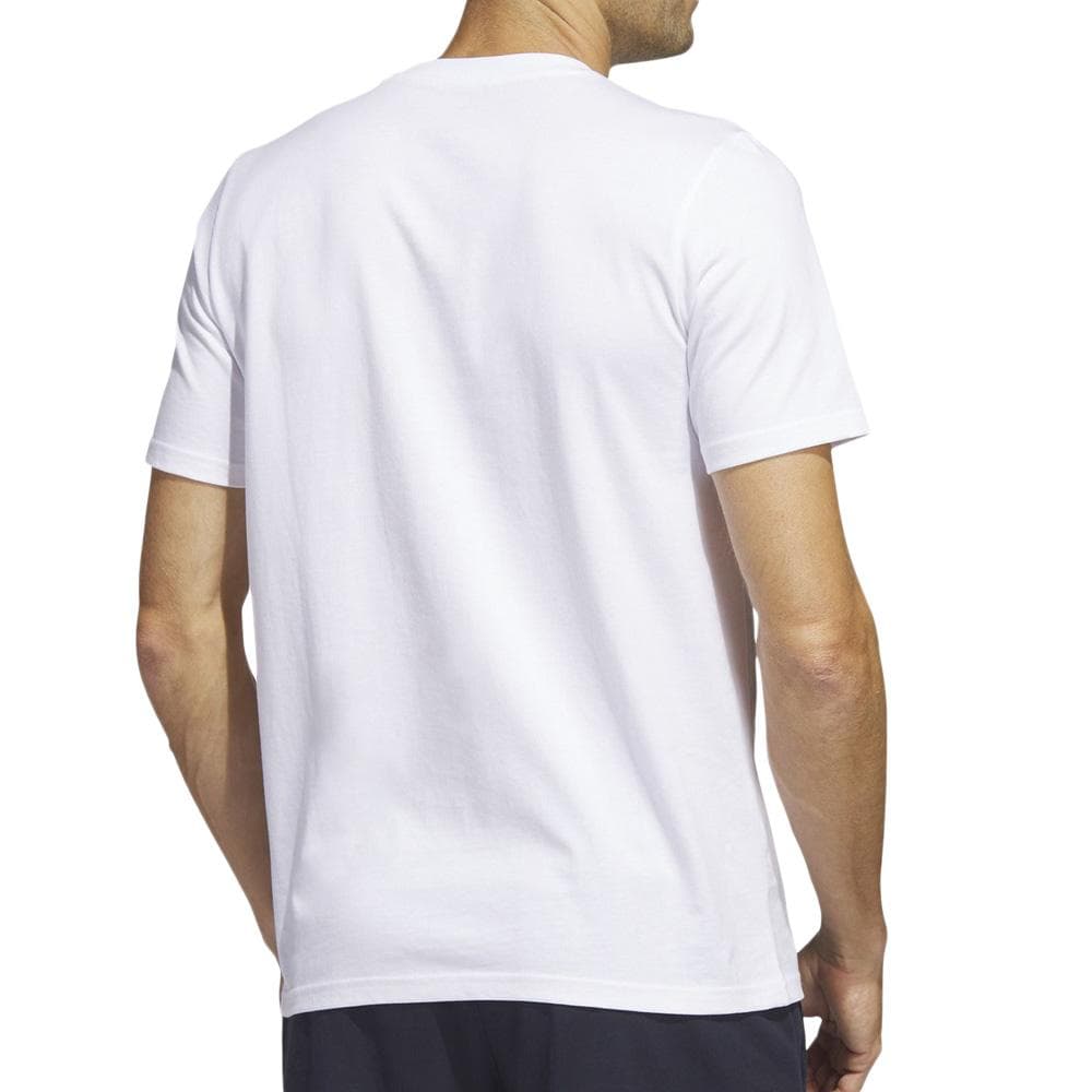 T-Shirt Blanc Homme Adidas Camor 2