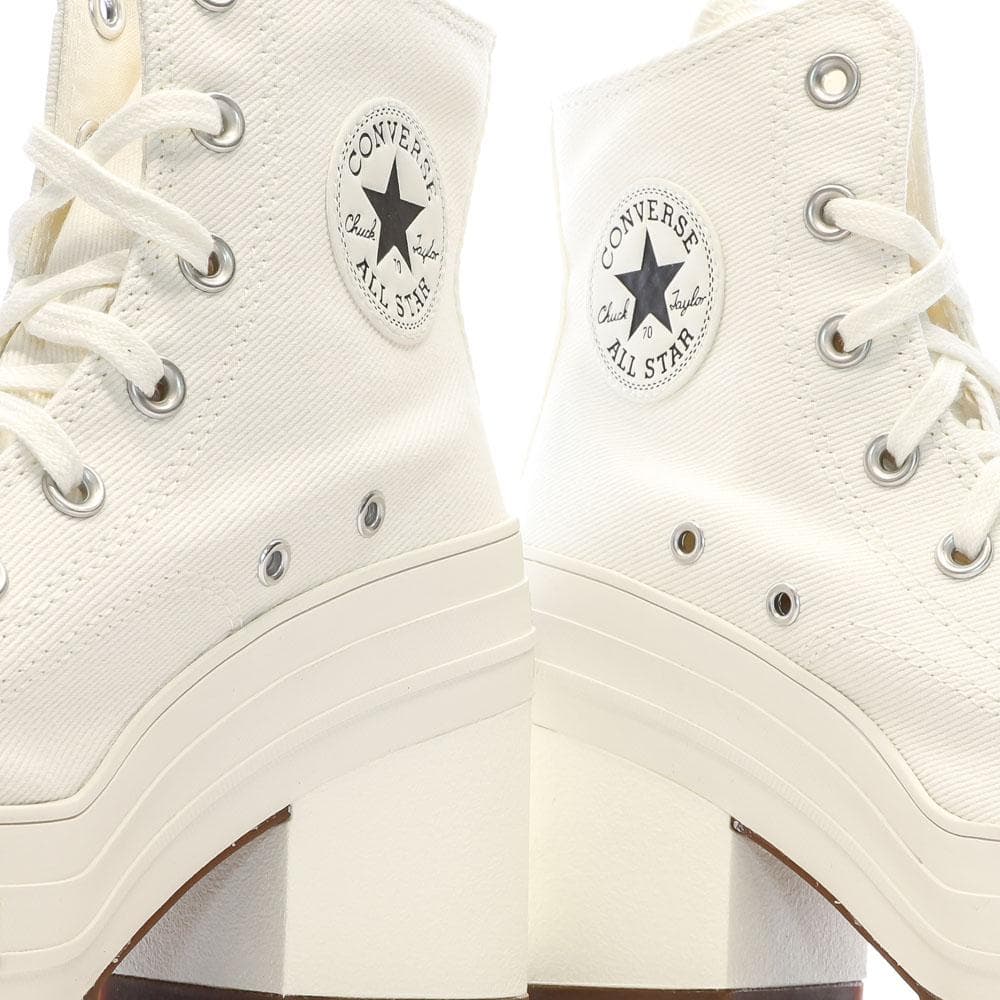 Baskets Blanches Femme Converse Chuck 70 De Luxe A05348C 7