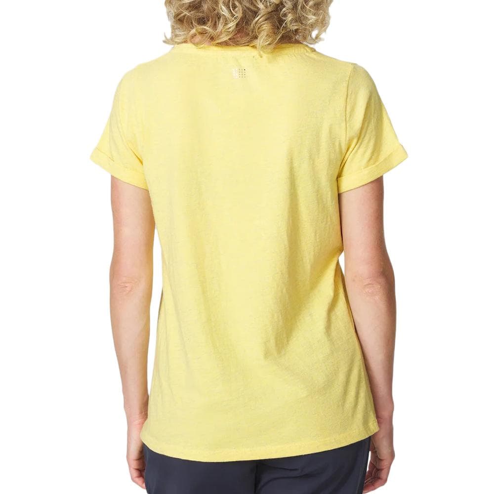 T-shirt Jaune Femme TBS ADINATEE 29418 2