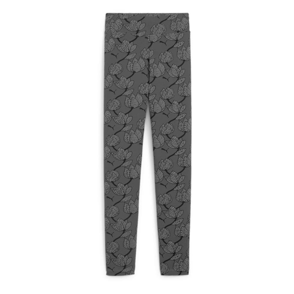 Legging Gris à Motifs Fille Puma Blossom Aop 1