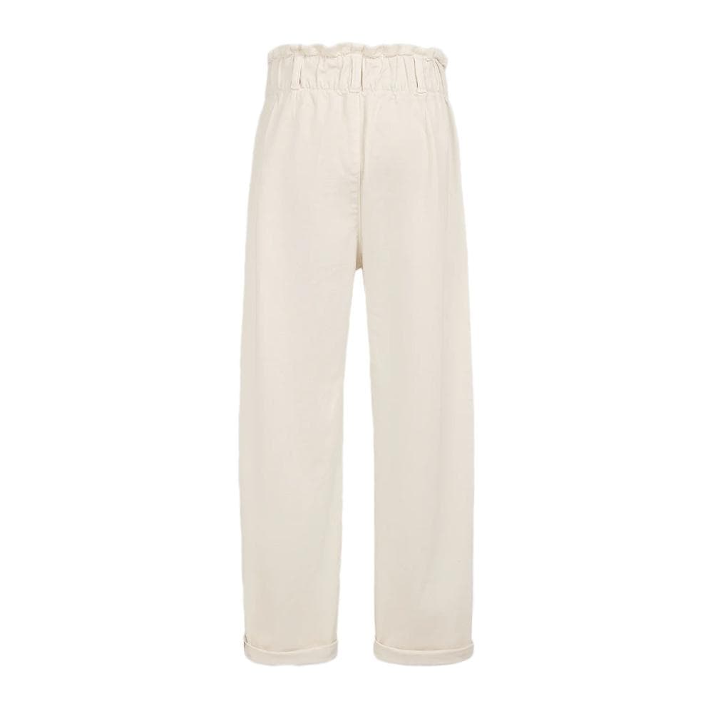 Jean Blanc Fille Teddy Smith Paperbag 2