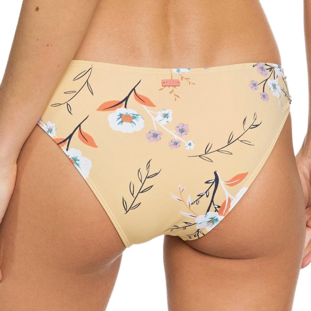 Bas de Bikini Jaune à fleurs Femme Roxy Lahaina Bay 2