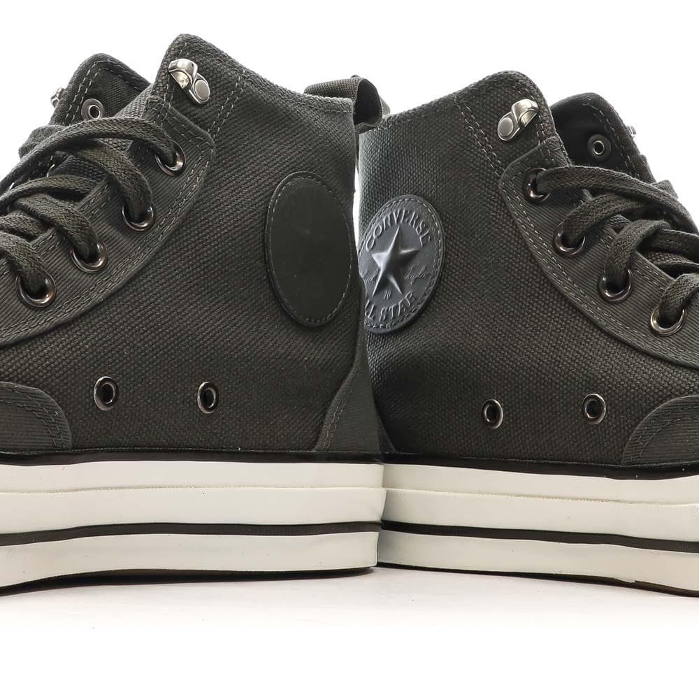Baskets Noires Homme Converse Chuck 70 Jungle Cloth 7