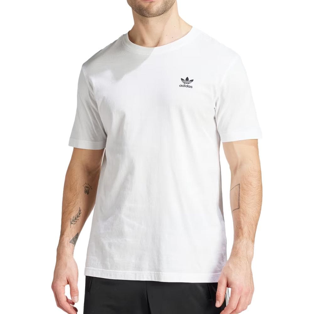 T-shirt Blanc Homme Adidas Essential 1