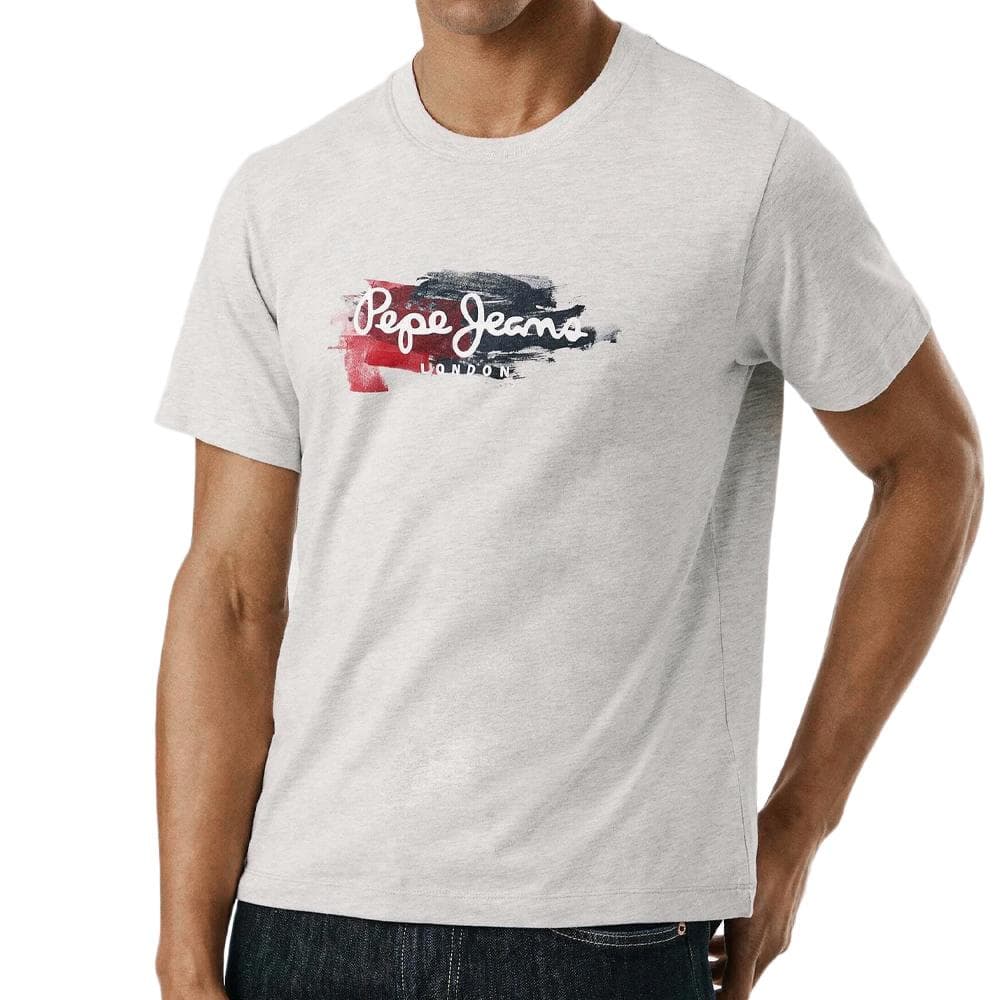 T-Shirt Gris Homme Pepe jeans Trey 1