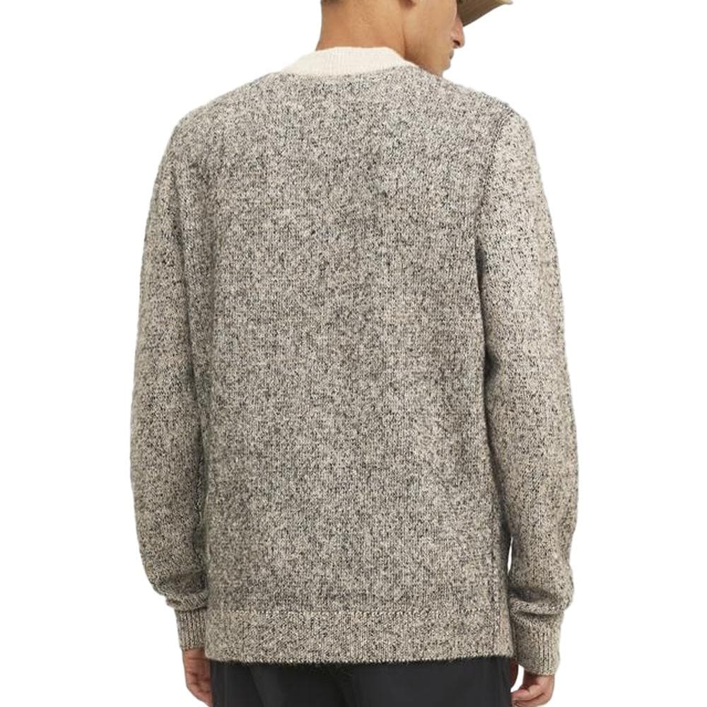 Pull Beige/Noir Homme Jack & Jones Space 2