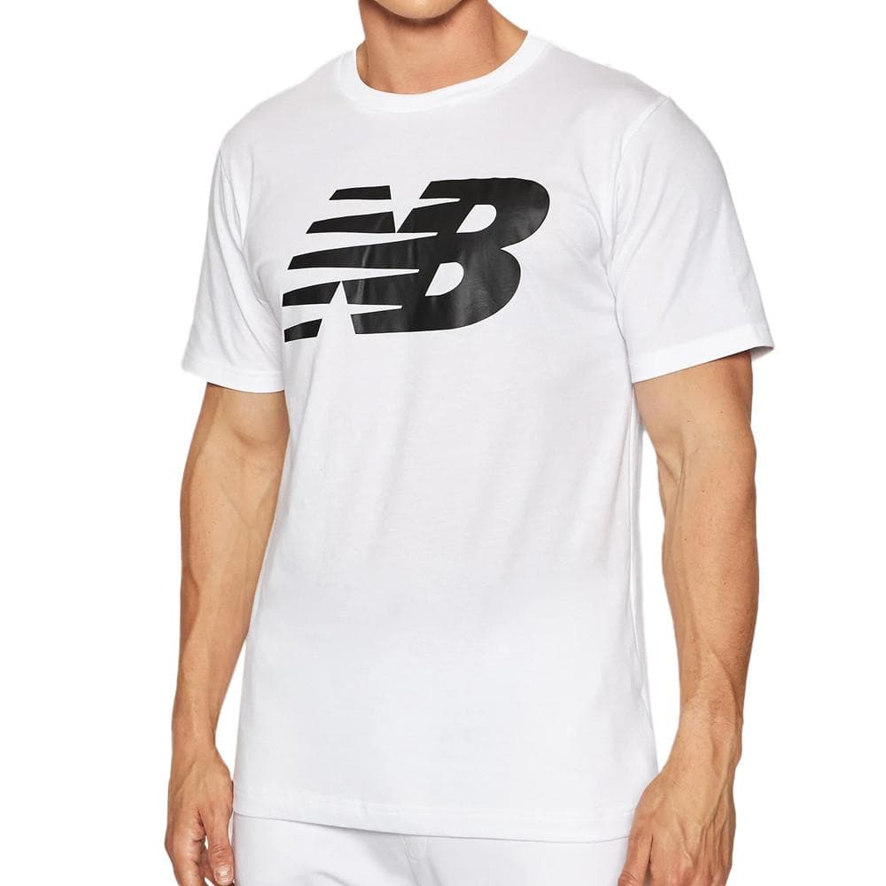 T-shirt Blanc Homme New Balance Classic 1