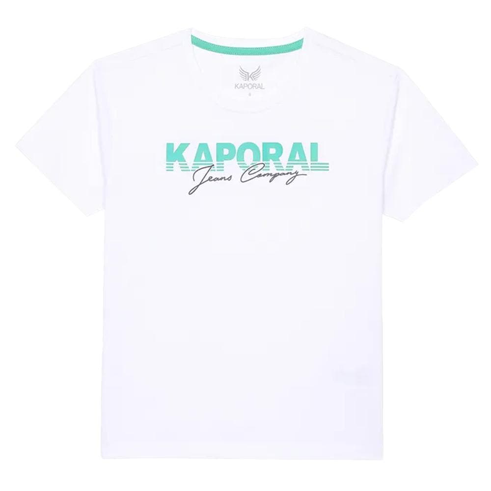 T-shirt Blanc Garçon Kaporal ORICOE 1