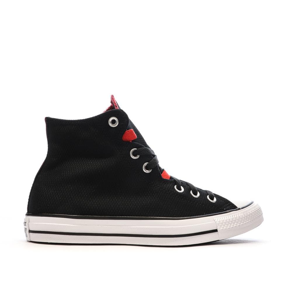 Baskets Noires/Rouge/Blanches Converses Chuck Taylor All Star 2