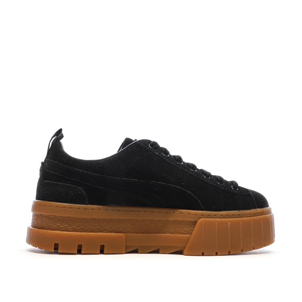 Baskets Noire/Marron Femme Puma Mayze 2