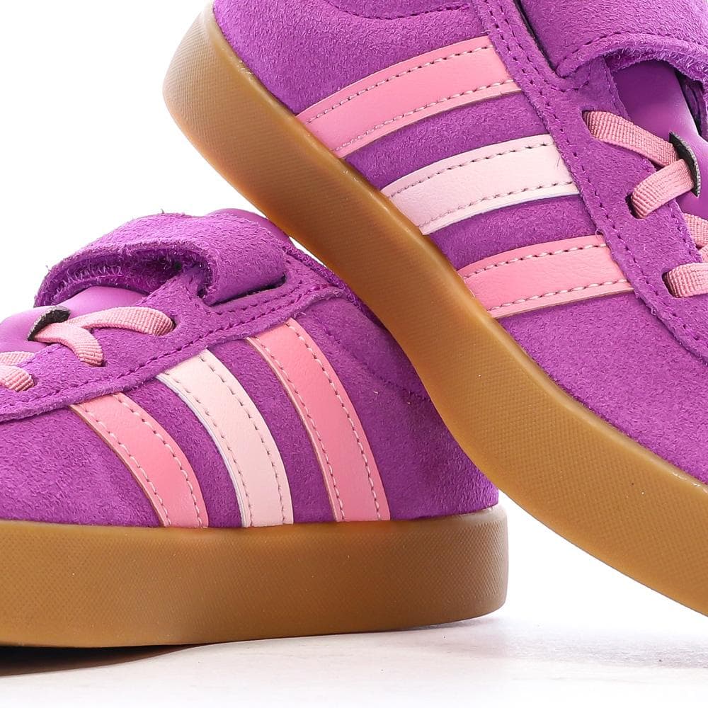 Baskets Violet Fille Adidas Court 3.0 7