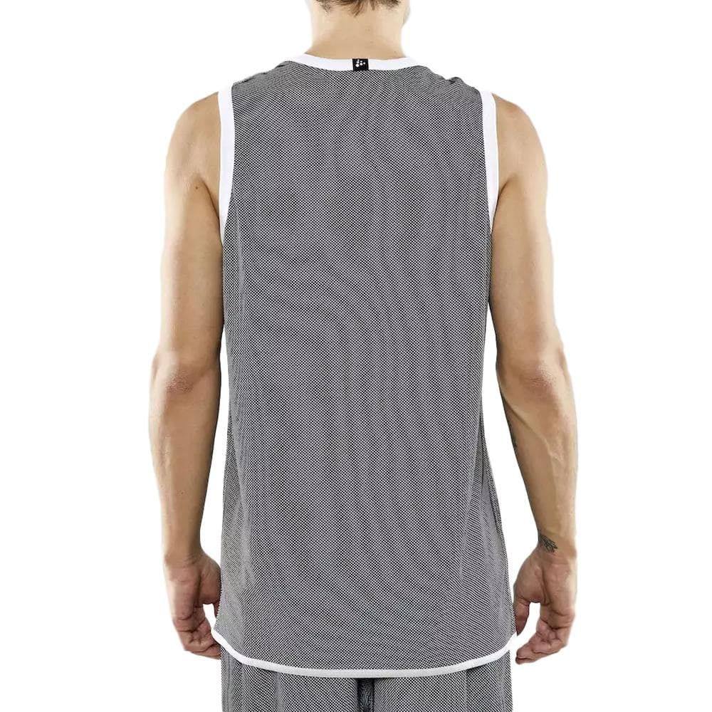 Maillot Basketball Réversible Noir/Blanc Craft Progress 2