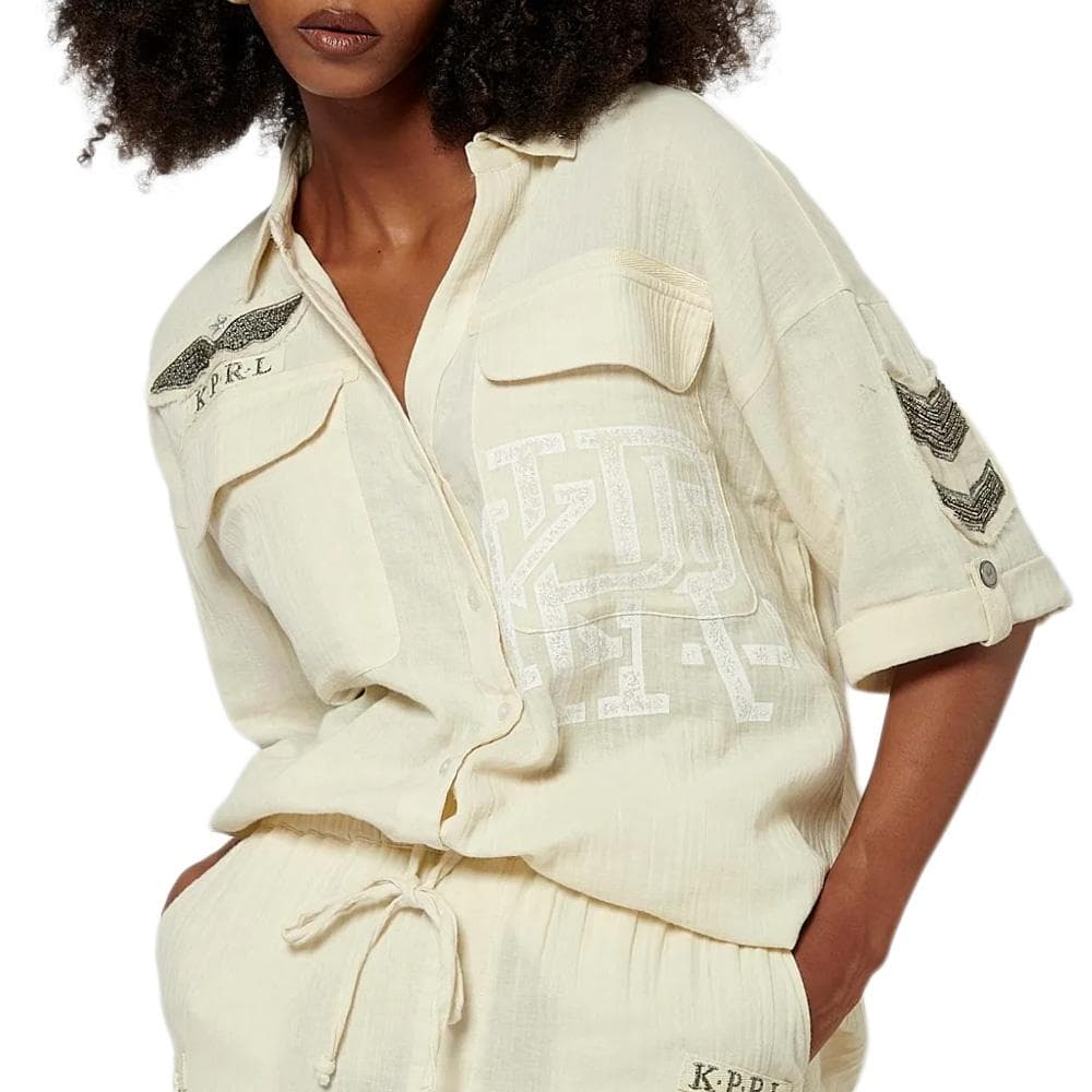 Chemise Ecru Femme Kaporal SLOW 1