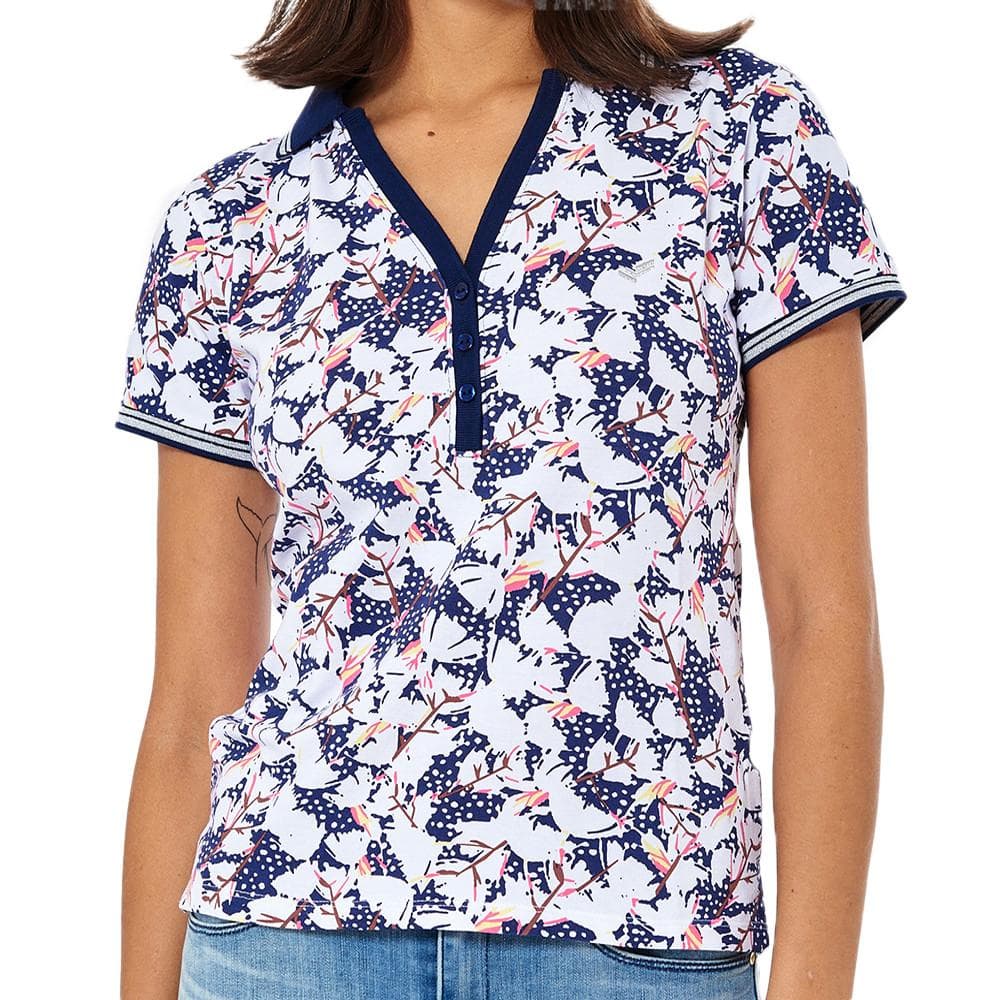 Polo Blanc Femme Kaporal Jiles 1
