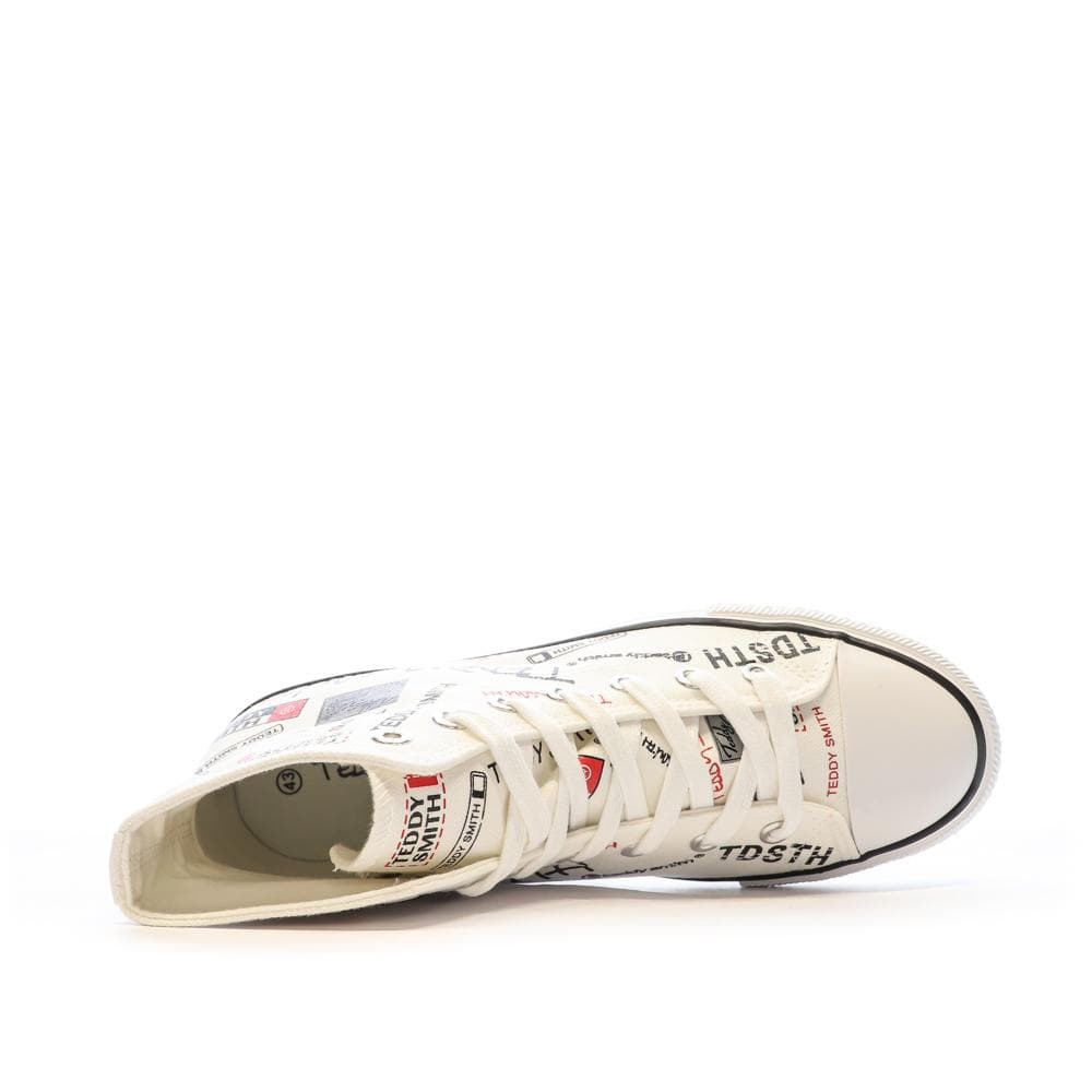 Baskets Blanches Homme Teddy Smith Ankle 4