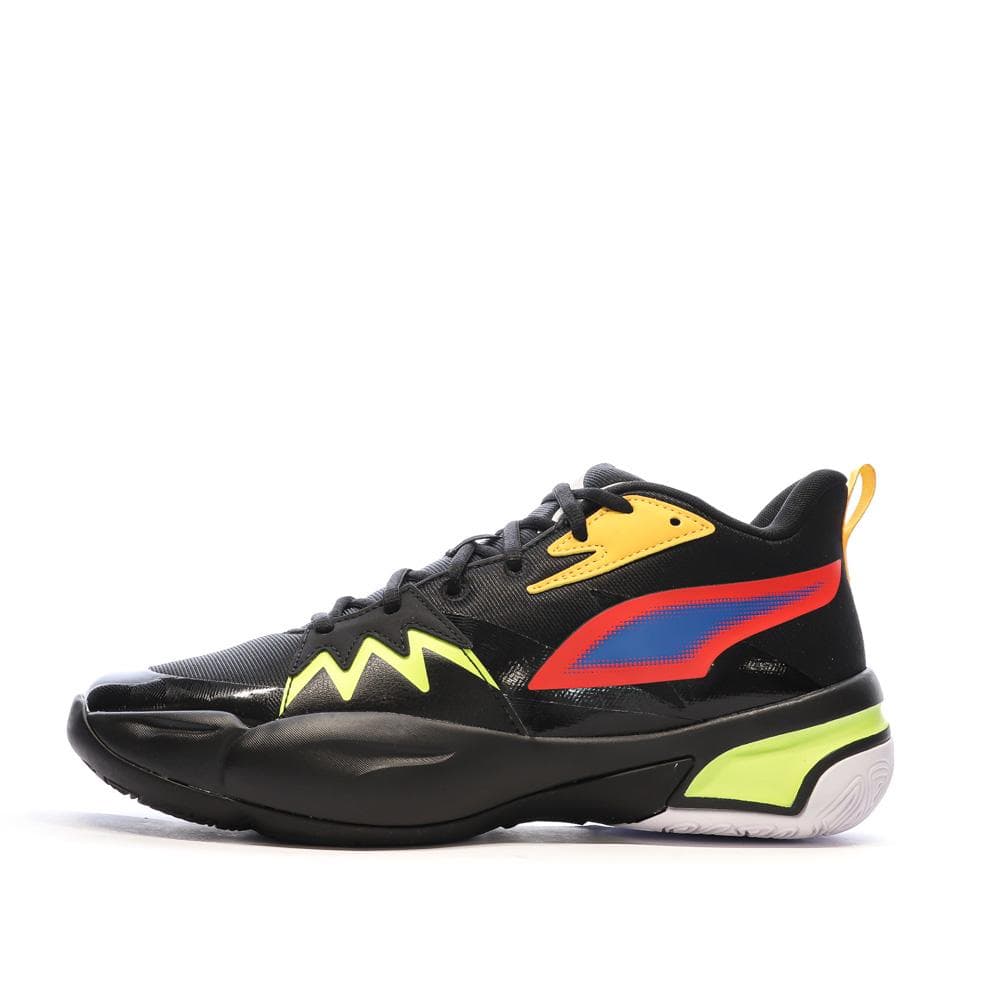 Chaussures de baskets Noires/Vertes Homme Puma Genetics 1