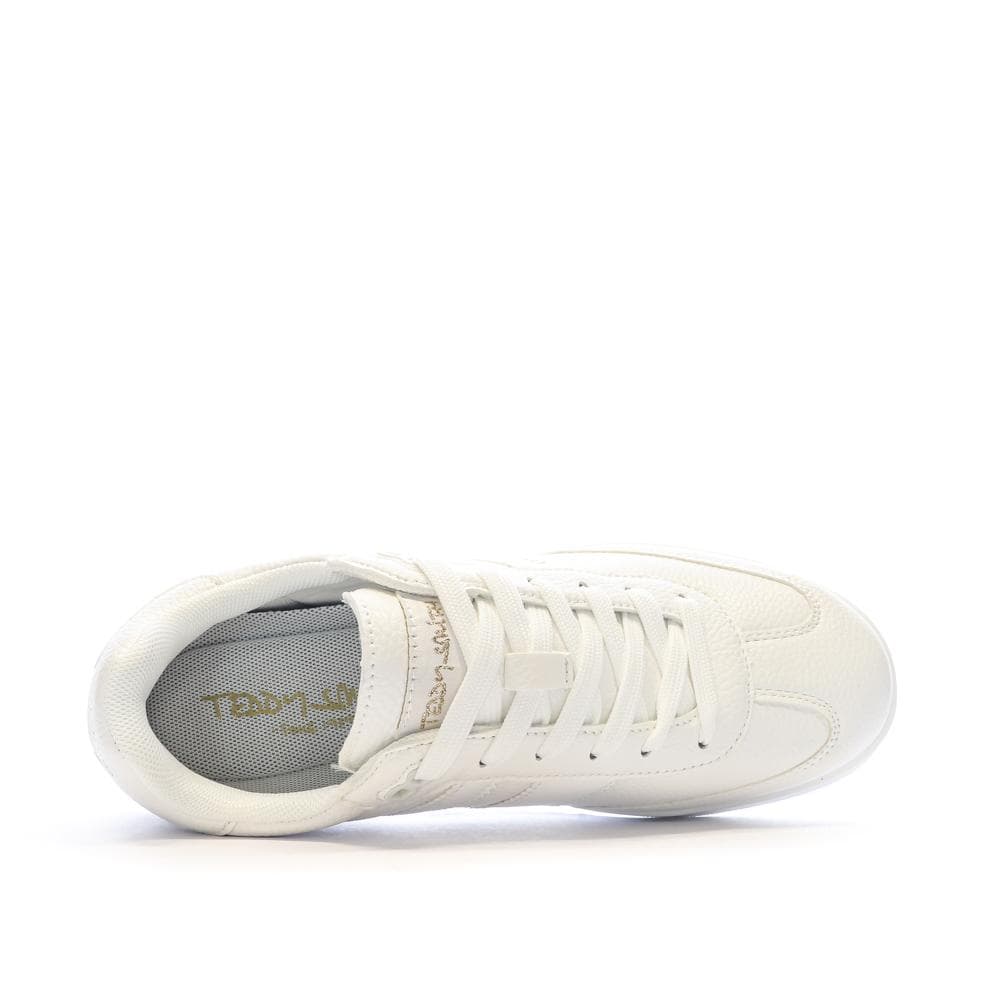 Baskets Blanches Femme Teddy Smith Pu Ladies 5