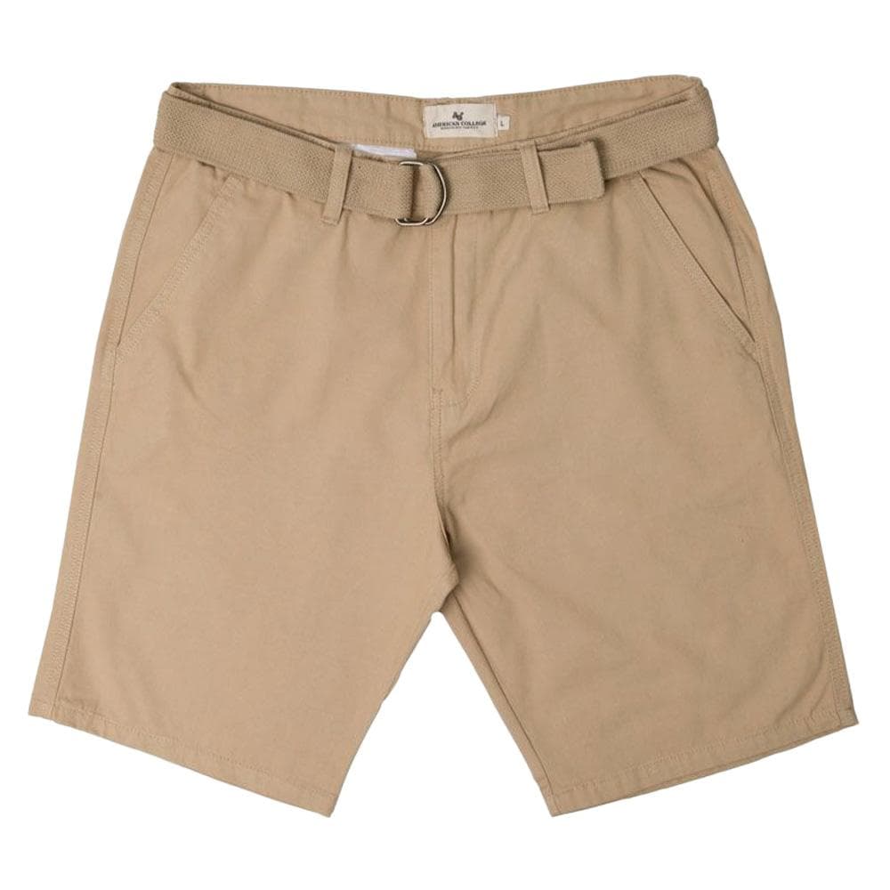 Short Beige Homme American College Chino 1