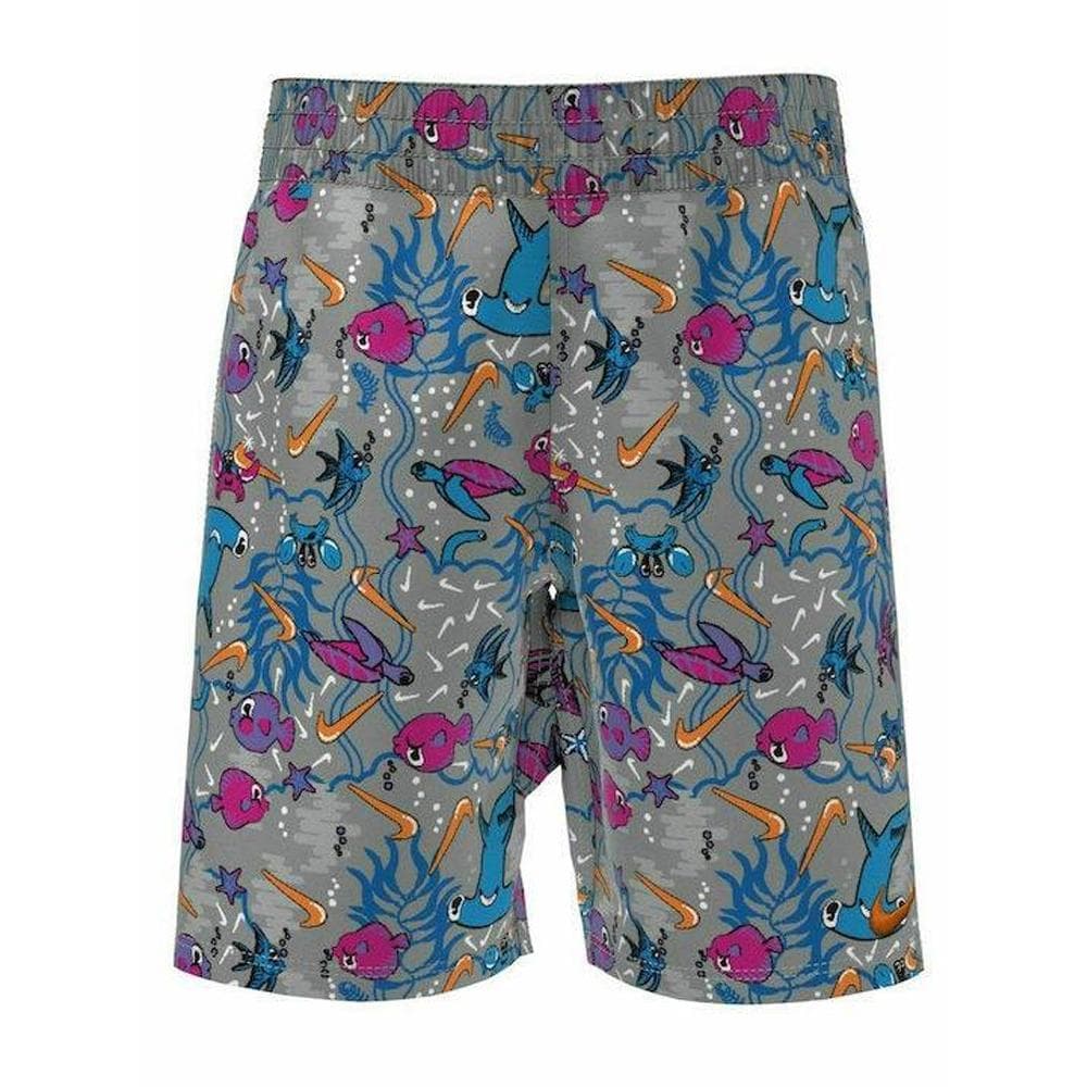 Short de bain Gris/Bleu Garçon Nike NESSC 1