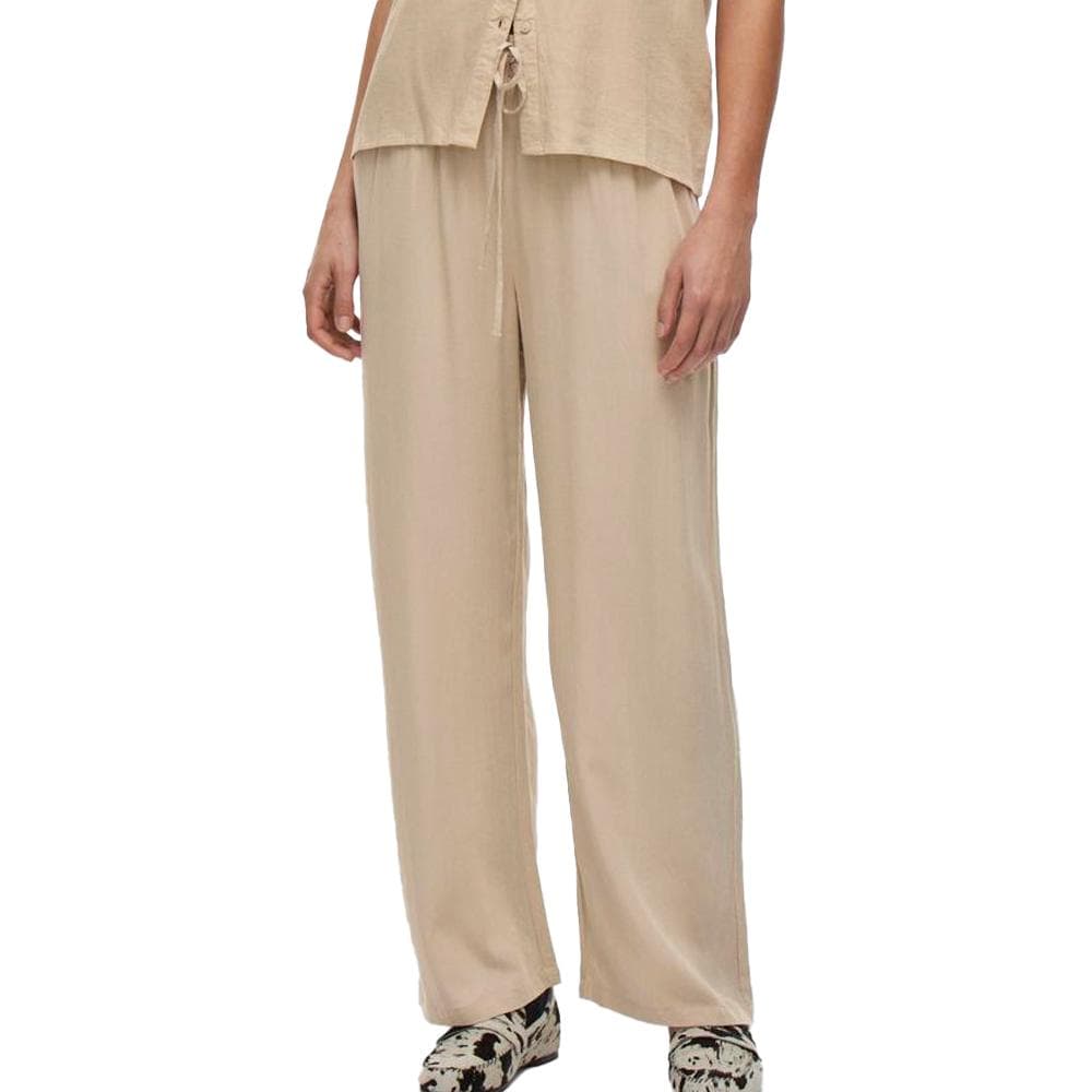 Pantalon fluide Beige Femme Vila Pricil 1