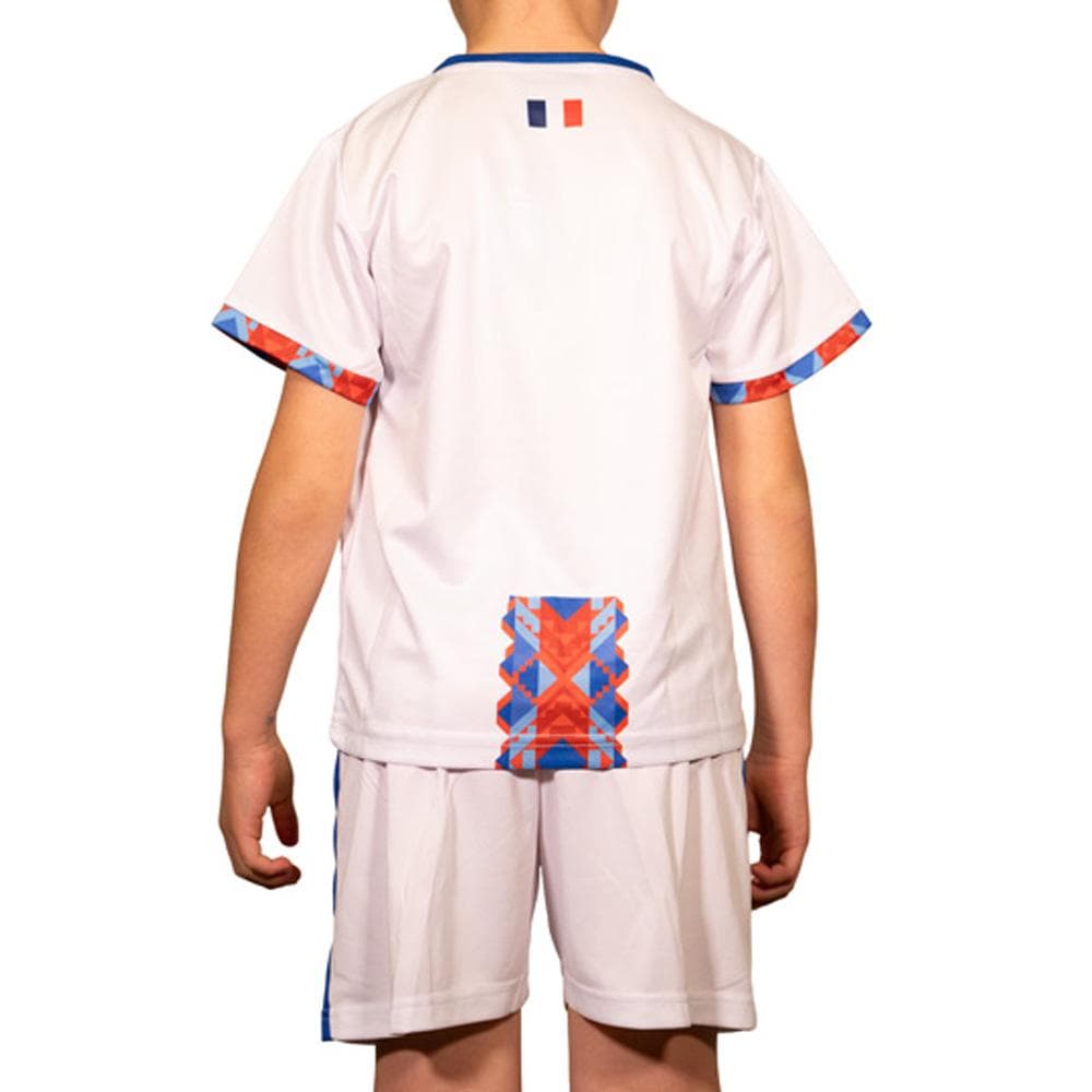 Ensemble Blanc/Rouge Enfant Sport Zone Paris 2